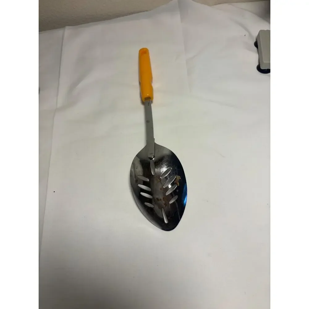 Vintage slotted serving spoon from Japan